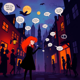 Whose Shadow is it Anyway? - Text-based game