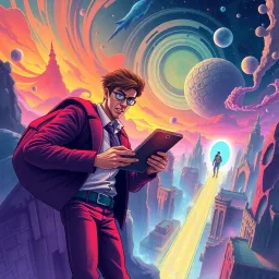 Spectrum Wars: Which Dimension Is It, Anyway? - Text-based game