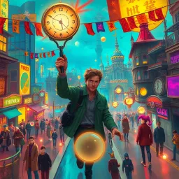 ChronoClash: Whose Time Is It Anyway? - Text-based game