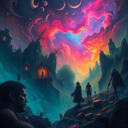 Dreamscapers: Whose Nightmare Is It Anyway? - Text-based game