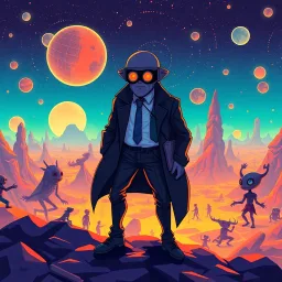 Spectrum Wars: Which Dimension Is It, Anyway? - Text-based game