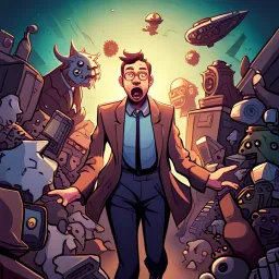 Porter's Parody: Three Part Chaos - Text-based game