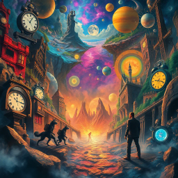 Whose Dimension Is It Anyway? - Text-based game