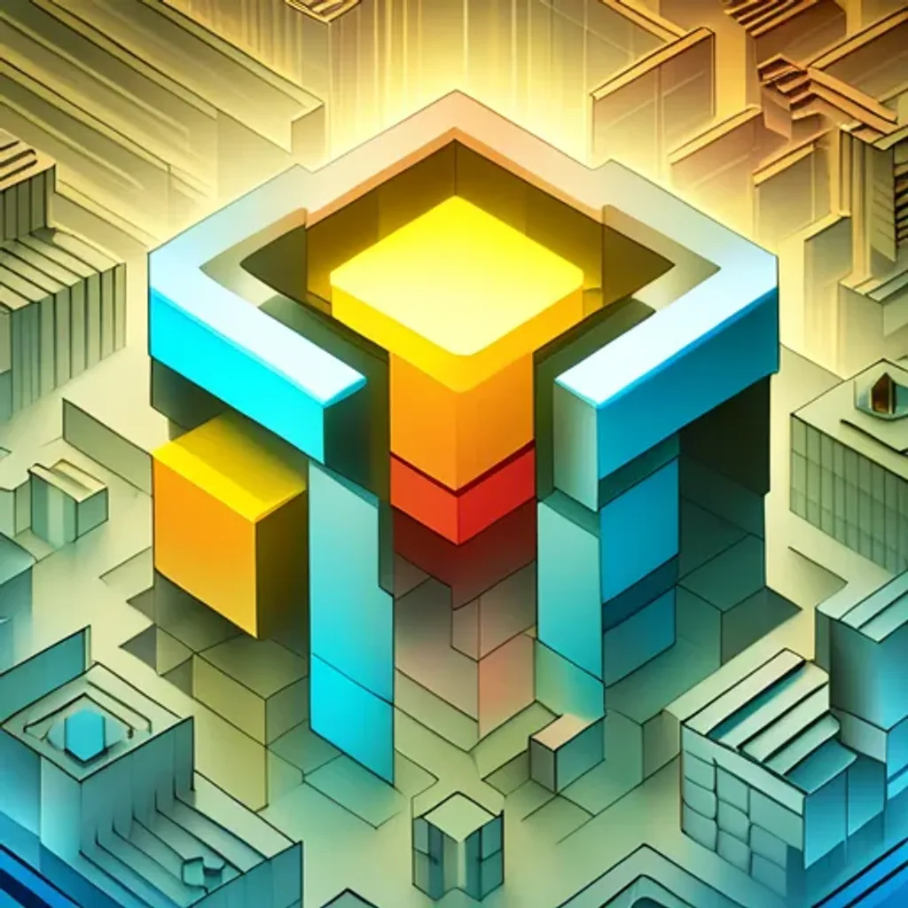 Spinning Math Cube