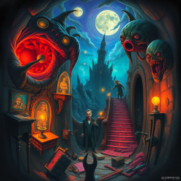 Whose Nightmare Is It Anyway? - Text-based game