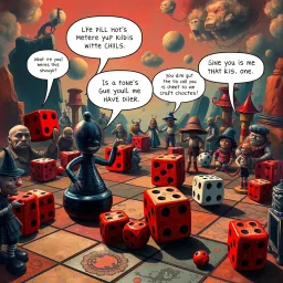 Whose Piece is it Anyway? - Text-based game