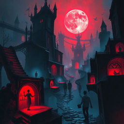 Whose Nightmare Is It Anyway? - Text-based game