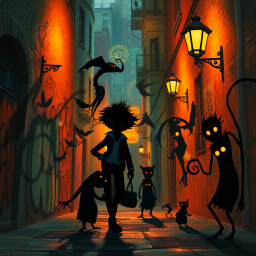 Whose Shadow Is It Anyway? - Text-based game