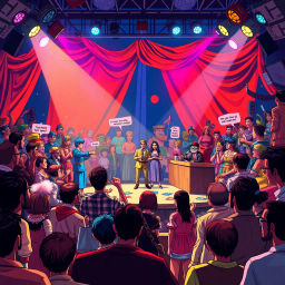 Showdown: Who Stole the Show? - Text-based game