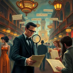 Whodunit: Words on the Wind - Text-based game