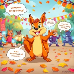 Spirit Showdown: Mascot Mayhem - Text-based game