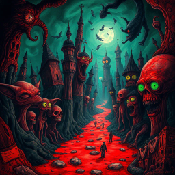 Whose Nightmare Is It Anyway? - Text-based game