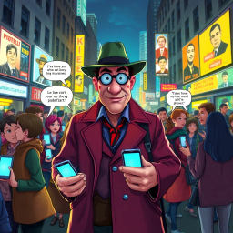 Whose Phone Is This, Anyway? - Text-based game