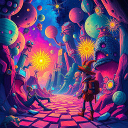 Spectrum Wars: Which Dimension Is It, Anyway? - Text-based game