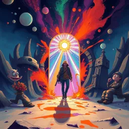 Spectrum Wars: Which Dimension Is It, Anyway? - Text-based game