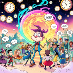 Chronochum: Whose Hello Is It Anyway? - Text-based game