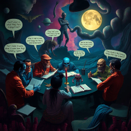 Whose Nightmare Is It Anyway? - Text-based game