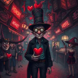 Whose Heart is it, Anyway? - Text-based game