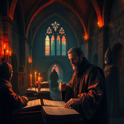 Whispers in the Scriptorium - Text-based game