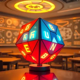 The Geometry Cube - Text-based game