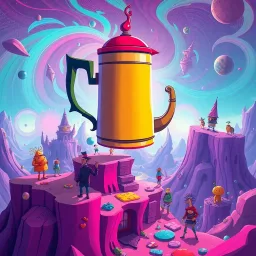 Cosmic Quirk: The Multiverse Madness