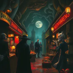 Nightmare Exchange: Whose Dream Is It Anyway? - Text-based game