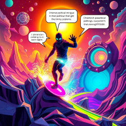 Spectrum Wars: Which Dimension Is It, Anyway? - Text-based game