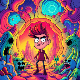 Spectrum Wars: Which Dimension Is It, Anyway? - Text-based game