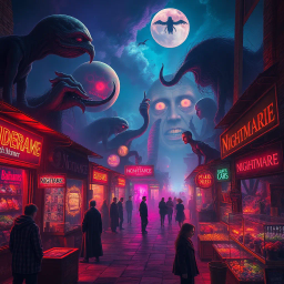 Nightmare Exchange: Whose Dream is it Anyway? - Text-based game