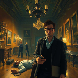 Murder at the Museum - Text-based game