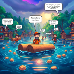 Log Jam Jam - Text-based game