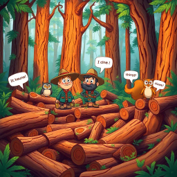 Log Jam Legacy - Text-based game