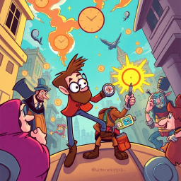 Chronochum: Whose Hello Is It Anyway? - Text-based game