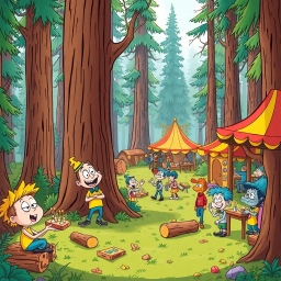 Log Jam: Who's Logs Are These Anyway? - Text-based game