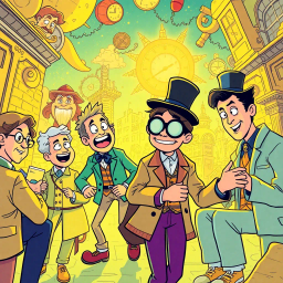 ChronoChums: Whose Hello Is It Anyway? - Text-based game