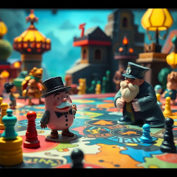 Whose Piece Is It Anyway? - Text-based game