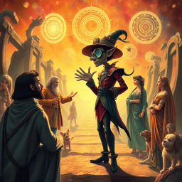 Chronochums: Whose Hello Is It Anyway? - Text-based game