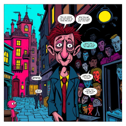 Whose Face is It Anyway? - Text-based game