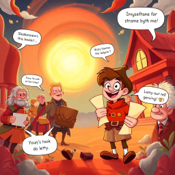 Chrono Chums: Whose Hello Is It Anyway? - Text-based game
