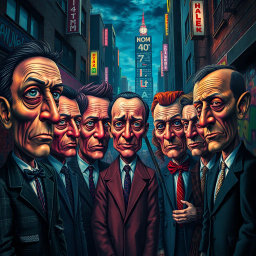 Who's Face is This Anyway? - Text-based game