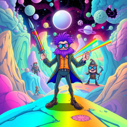 Spectrum War: Whose Dimension Is It Anyway? - Text-based game