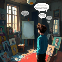 Whose Face Is This Anyway? - Text-based game