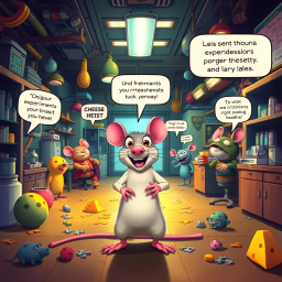 Lab Rats: Whose Lab is it Anyway? - Text-based game