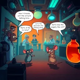 Lab Rats: Whose Lab Is It Anyway? - Text-based game