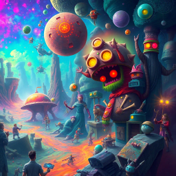 Spectrum War: Whose Dimension Is It Anyway? - Text-based game