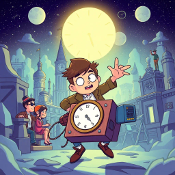 Chrono Chums: Whose Hello Is It Anyway? - Text-based game