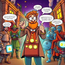 Chrono Chums: Whose Hello is It Anyway? - Text-based game