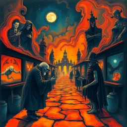 Nightmare Exchange: Whose Dream is it Anyway? - Text-based game