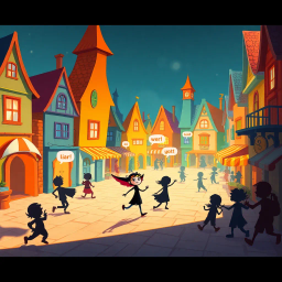 Whose Shadow Is It Anyway? - Text-based game