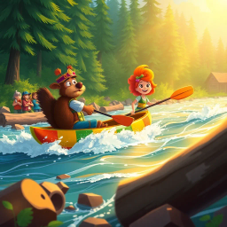 Log Jammin' Madness - Text-based game